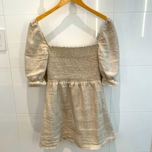 Reformation linen dress